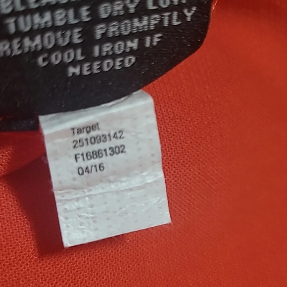 Victoria Beckham x Target Red & Black Mod Shift Dress - Size Sm - Picture 10 of 10